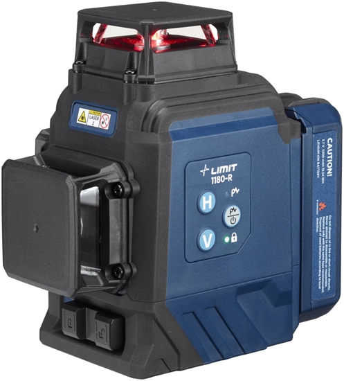 Picture of Krustveida lāzera nivelieris Limit 1180-RH; 1/4''; IP54;  sarkanā krāsā