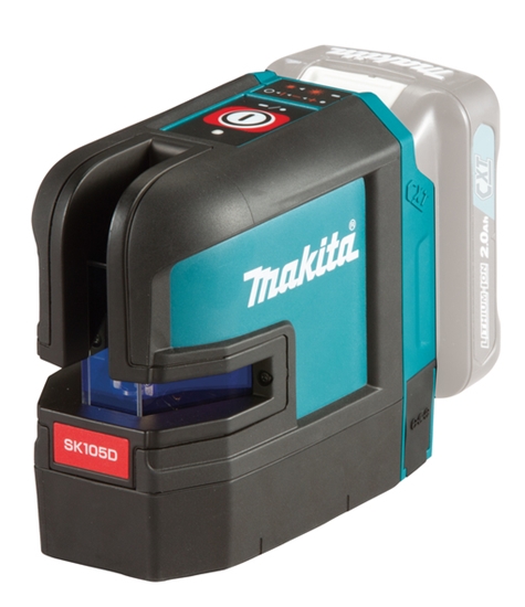 Изображение Makita Laser krzyowy SK105DZ czerwony 25 m