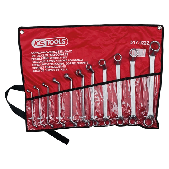 Picture of Atslēgu komplekts KS Tools 517.0222; 6-32 mm; 11 gab.
