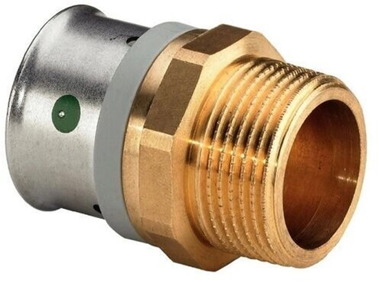 Picture of Ksztatka przejciowa 25 x 3/4 braz / blyszczacycznik do rur