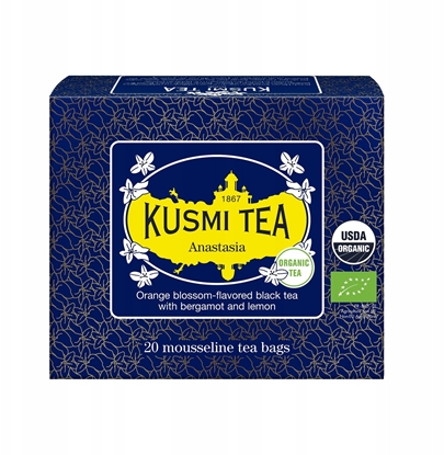 Picture of Kusmi Tea Herbata czarna Anastasia Bio* 20 saszetek