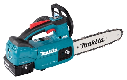 Изображение Ķēdes zāģis Makita DUC254RTE; 18 V; 2x5,0 Ah; 25 cm lenta
