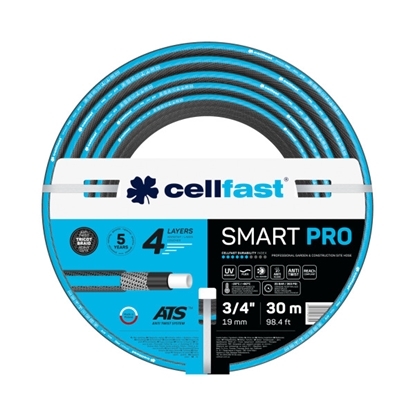 Attēls no Laistīšanas šļūtene Cellfast Smart Pro ATS; 30 m; 3/4''