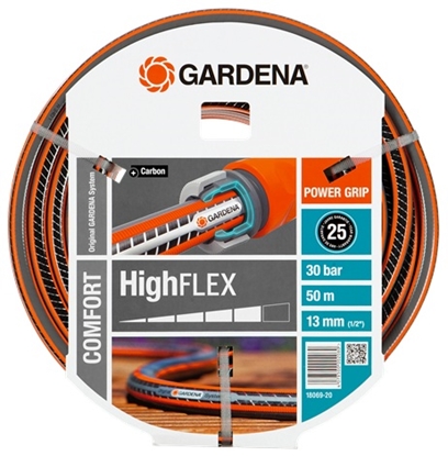 Attēls no Laistīšanas šļūtene Gardena Comfort HighFlex 1/2'', 50 m