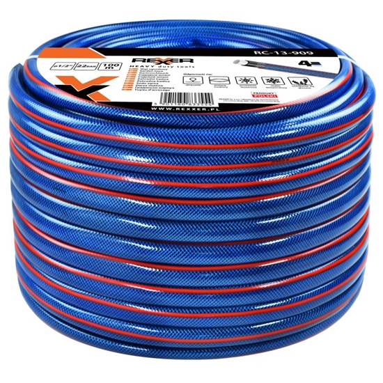 Picture of Laistīšanas šļūtene Rexxer RC-13-909; 100 m; 1/2''