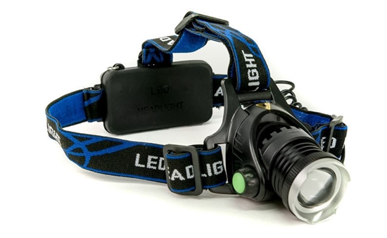 Изображение Latarka czoowa Tiross TIROSS LATARKA AKUMULATOROWA CZOOWA ZOOM 10W CREE TS-1195