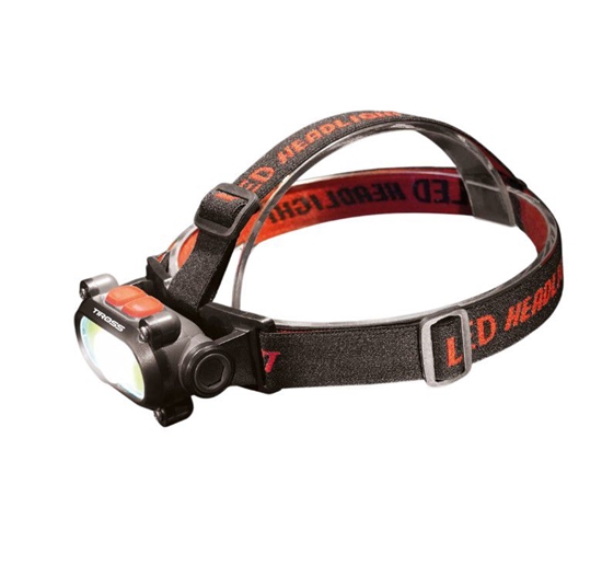 Picture of Latarka czoowa Tiross TIROSS LATARKA CZOOWA AKUMULATOROWA 1200mAh 120lm+200lm COB