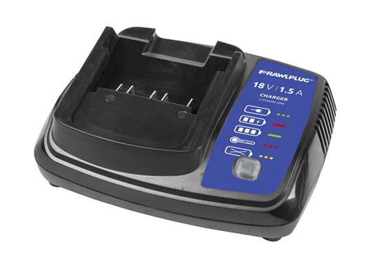 Picture of Lādētājs RawlPlug R-CHR-181501; 18 V; 1,5 A