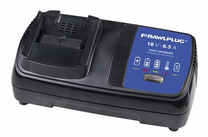 Picture of Lādētājs RawlPlug R-CHR-186501; 18 V; 6,5 A