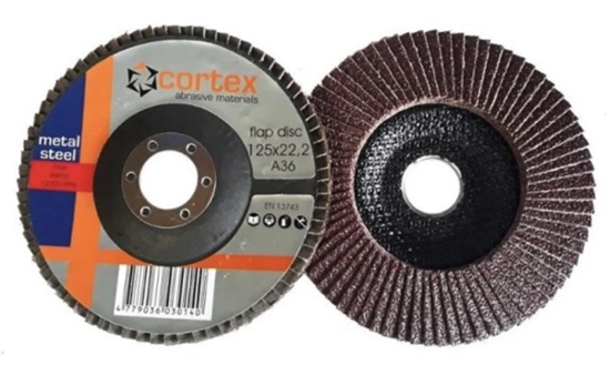 Picture of Lāpstveida slīpēšanas disks Cortex 14004; 125x22,2 mm; P36