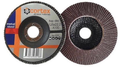 Picture of Lāpstveida slīpēšanas disks Cortex 14008; 125x22,2 mm; P100