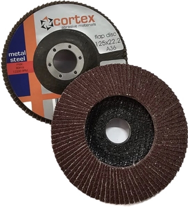 Picture of Lāpstveida slīpēšanas disks Cortex 30908; 125x22,2 mm; P36