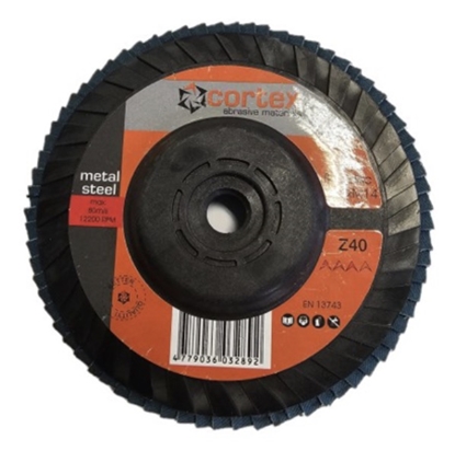 Picture of Lāpstveida slīpēšanas disks Cortex 30914; 125 mm; P40