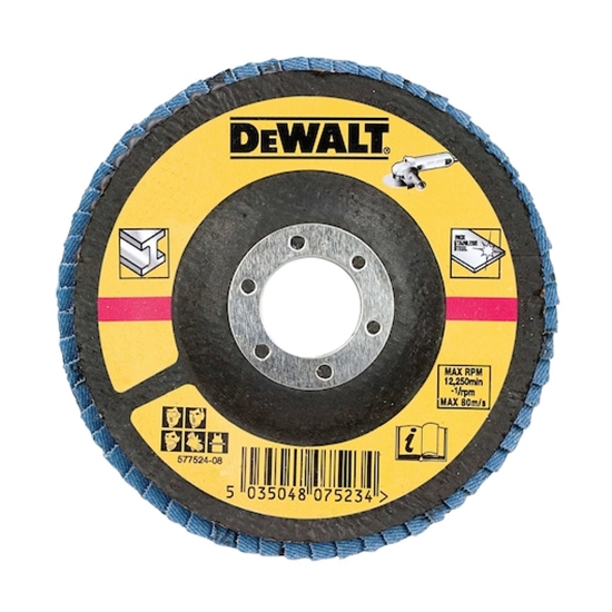 Изображение Lāpstveida slīpēšanas disks DeWalt DT3268-QZ; 125 mm; P120