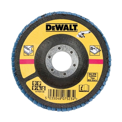 Изображение Lāpstveida slīpēšanas disks DeWalt DT3309-QZ; 125 mm; P60