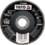 Изображение Lāpstveida slīpēšanas disks Yato YT-83296; P120; 125x22 mm