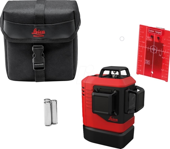 Picture of Lāzera nivelieris Leica Lino L6Rs-1; sarkanā krāsā