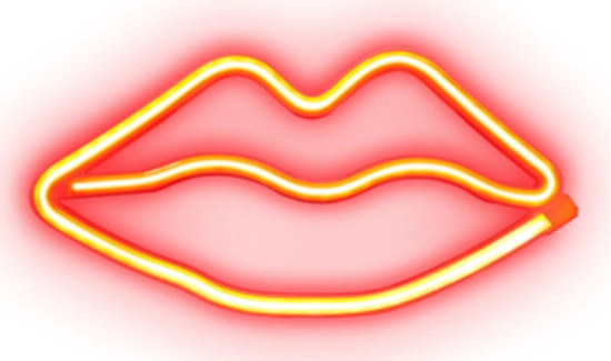 Picture of Led lampa SBS Red Lips Glow Neon effect