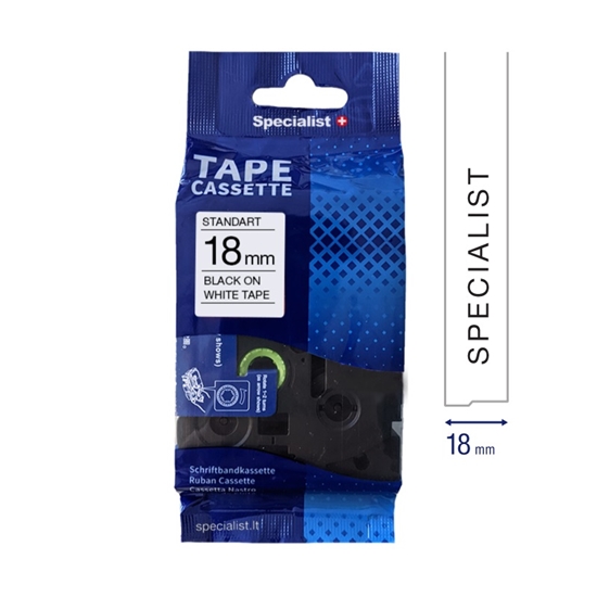 Picture of Lente uzlīmēm un etiķetēm Specialist 31/2-AZE641; 18 mm; 8 m