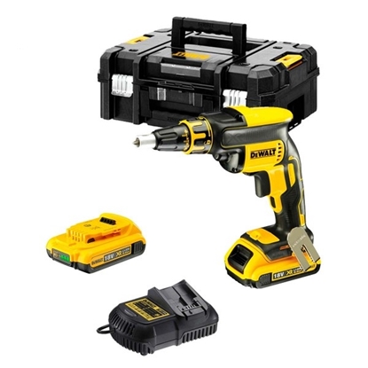 Изображение Lentveida skrūvgriezis DeWalt DCF620D2-QW; 18 V; 2x2,0 Ah  akum.