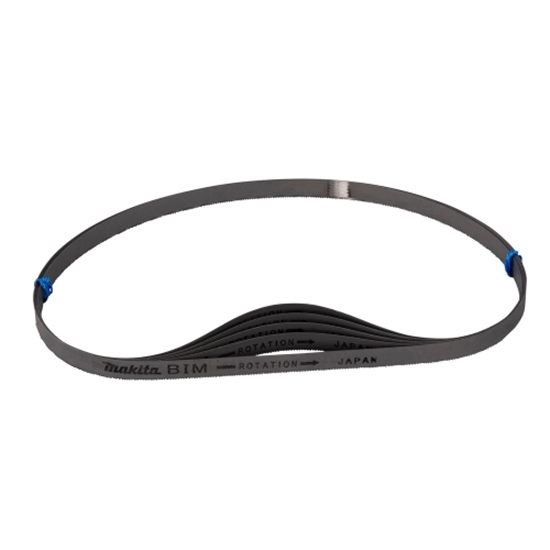 Изображение Lentzāģa griešanas lente Makita; 730x13x0,5 mm; 18 TPI; 5 gab.