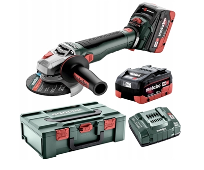 Picture of Leņķa slīpmašīna Metabo WVB 18 LT BL 11-125 Quick; 18 V; 2x5,5 Ah akum.
