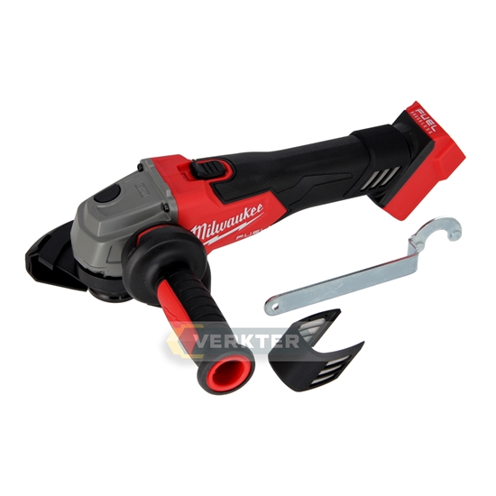 Picture of Leņķa slīpmašīna Milwaukee M18 FSAG125X-0X; 18 V; (bez akumulatora un lādētāja)