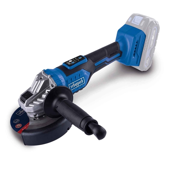 Изображение Leņķa slīpmašīna Scheppach BC-AG125-X; 20 V (bez akumulatora un lādētāja)
