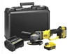 Изображение Leņķa slīpmašīna Stanley SFMCG400M2K-QW; 18 V; 2x4,0 Ah akum.
