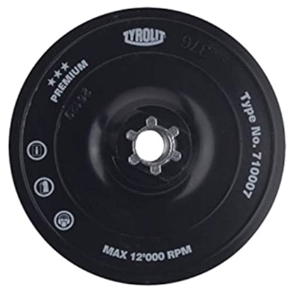 Attēls no Lipīga slīpēšanas pamatne Tyrolit 710007; 125 mm; M14; ciets