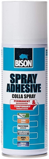 Изображение Līme Bison 1508031 Spray Adhesive; 200 ml