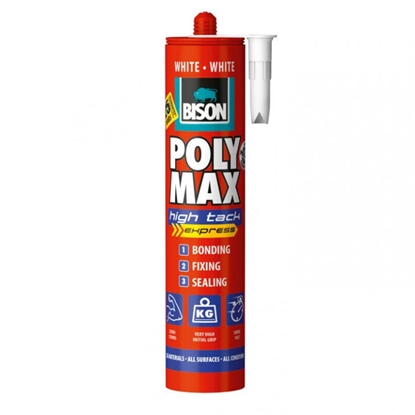 Изображение Līme Bison 6307917 Poly Max High Tack; 425 g; balts