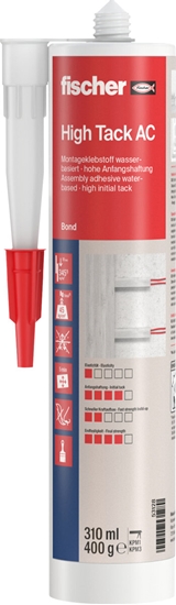 Изображение Līme Fischer High Tack AC; 310 ml; balts