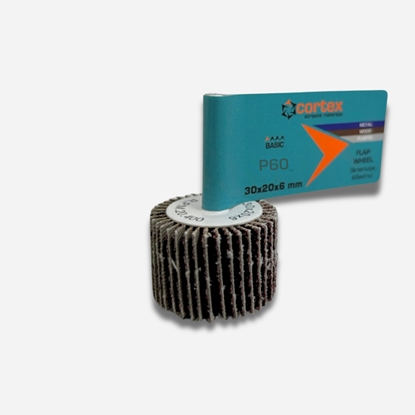 Picture of Loksnīšu slīpēšanas disks Cortex Basic 33850; 30x20x6; P60