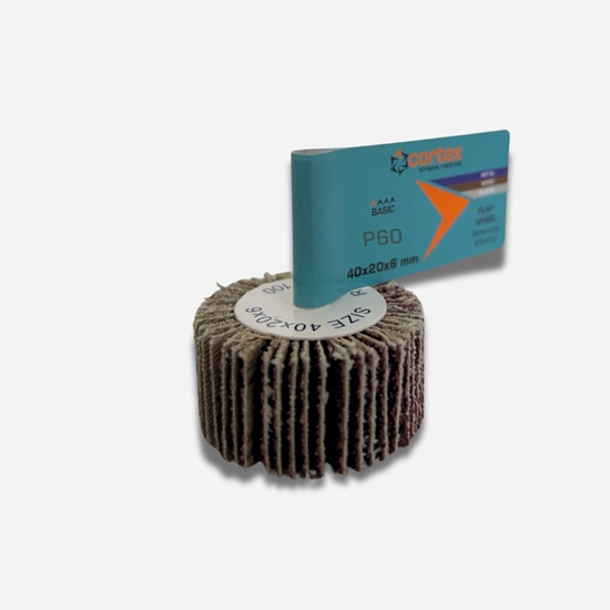 Picture of Loksnīšu slīpēšanas disks Cortex Basic 33854; 40x20x6; P60