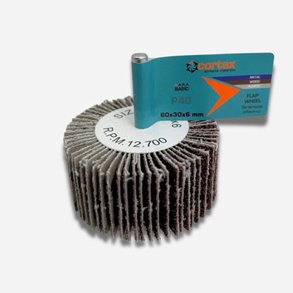 Picture of Loksnīšu slīpēšanas disks Cortex Basic 33857; 60x30x6; P40