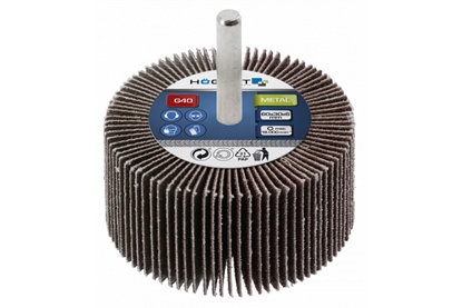 Изображение Loksnīšu slīpēšanas disks Hogert HT8D012; 60x30x6 mm; G80