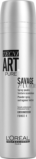 Изображение LOreal Paris Tecni Art Pure Savage Panache Powder Spray Outrageous Texture Force 4 250ml