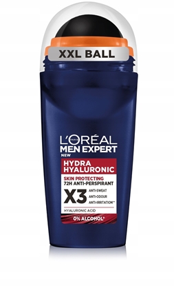Изображение L'OREAL_Men Expert Hydra Hyaluronic antyperspirant 72h w kulce Roll-On 50ml