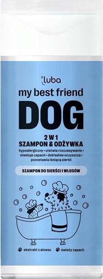 Picture of Luba my best friend DOG szampon i odywka 2w1 dla psów 200ml