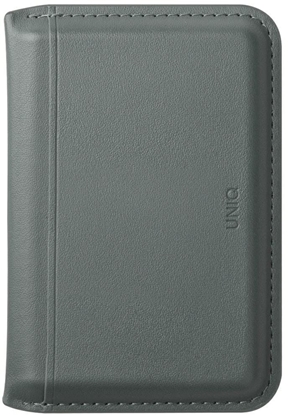 Picture of Magnetyczny portfel RFID UNIQ Lyden DS   stojak na telefon zielony
