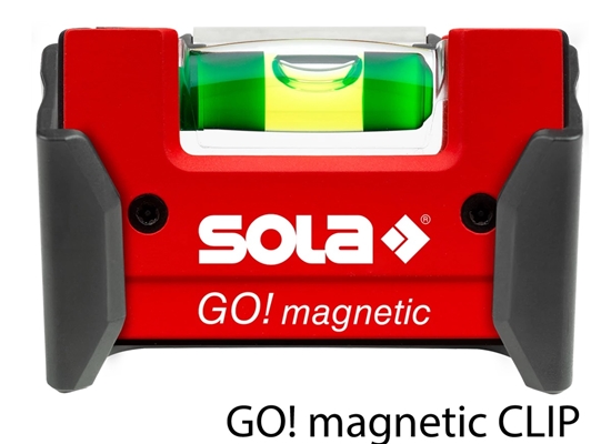Изображение Magnētisks līmeņrādis Sola GO! magnetic CLIP