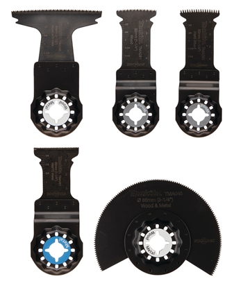 Изображение Makita  E-24935 Multitool STARLOCK Set 5-tlg.