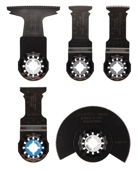 Изображение Makita  E-24935 Multitool STARLOCK Set 5-tlg.