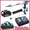 Изображение Makita Akumulatorowy wyciskacz do kleju i silikonu 18V 3Ah (DCG180RFX)