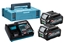 Изображение Akumulators Makita 191J81-6; XGT; 40 V; 2x2,5 Ah; Li-ion + lādētājs + koferis