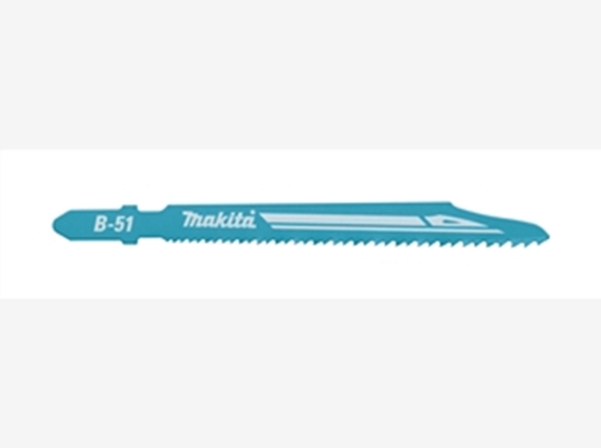 Изображение Makita B-06476 Jigsaw Blade B-51 Metal 5pcs