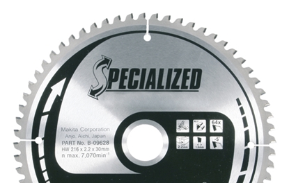 Изображение Makita B-33629 SPECIALIZED Saw Blade 136x20x24Z