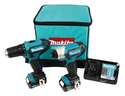 Изображение Makita COMBO SET 12V CLX224A 2X2.0AH MAKITA