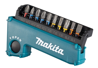 Изображение Makita E-03573 Torsion Bit-Set 11pcs.